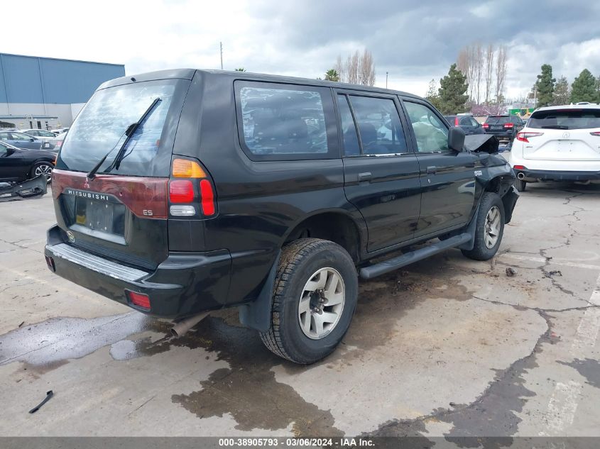 2001 Mitsubishi Montero Sport Es/Ls VIN: JA4LS21H41P044951 Lot: 38905793