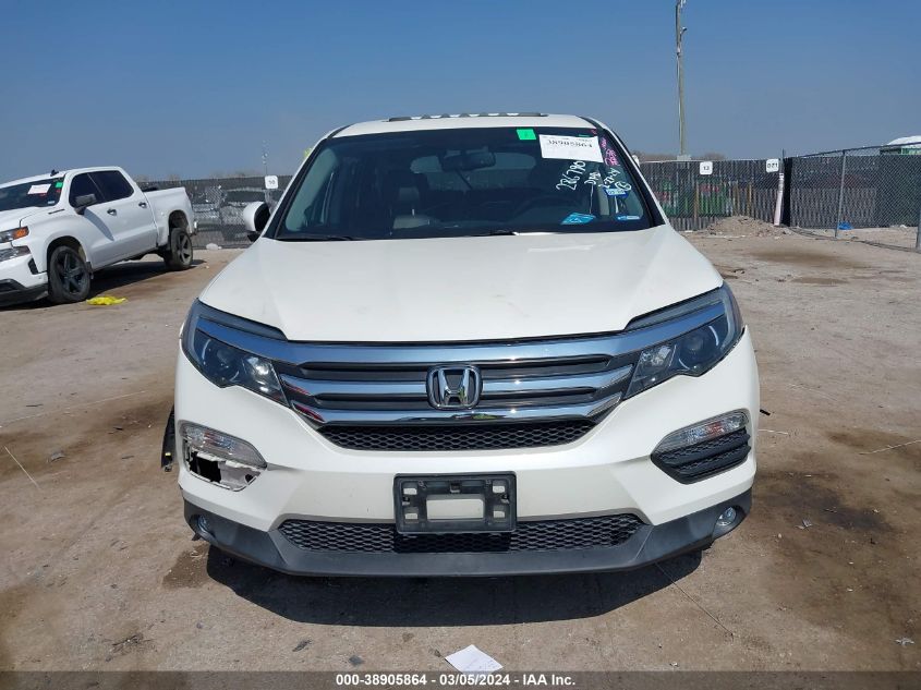 2017 Honda Pilot Ex-L VIN: 5FNYF6H88HB004003 Lot: 38905864