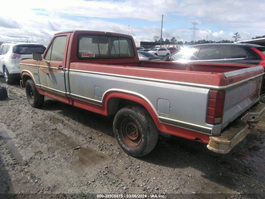 1984 Ford F150 VIN: 1FTDF15F4ENA85731 Lot: 38905875