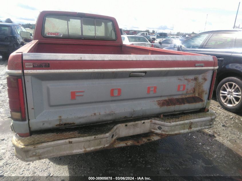 1984 Ford F150 VIN: 1FTDF15F4ENA85731 Lot: 38905875