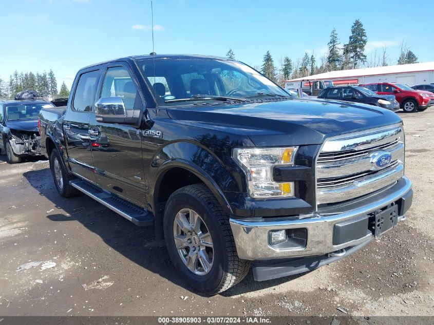 2017 FORD F-150 LARIAT - 1FTEW1EP5HKD90139