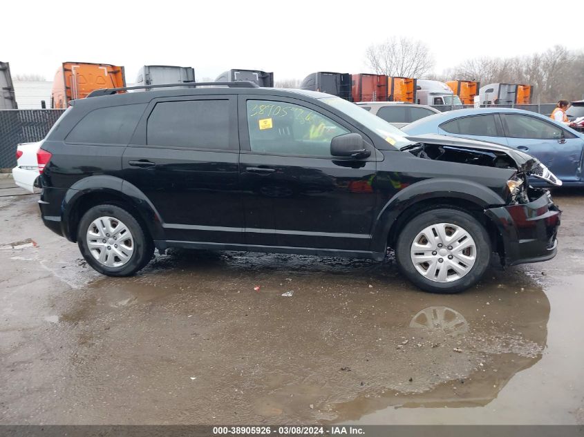 2020 Dodge Journey Se Value VIN: 3C4PDCABXLT202744 Lot: 38905926