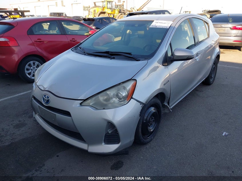 2012 Toyota Prius C One VIN: JTDKDTB30C1002741 Lot: 38906072