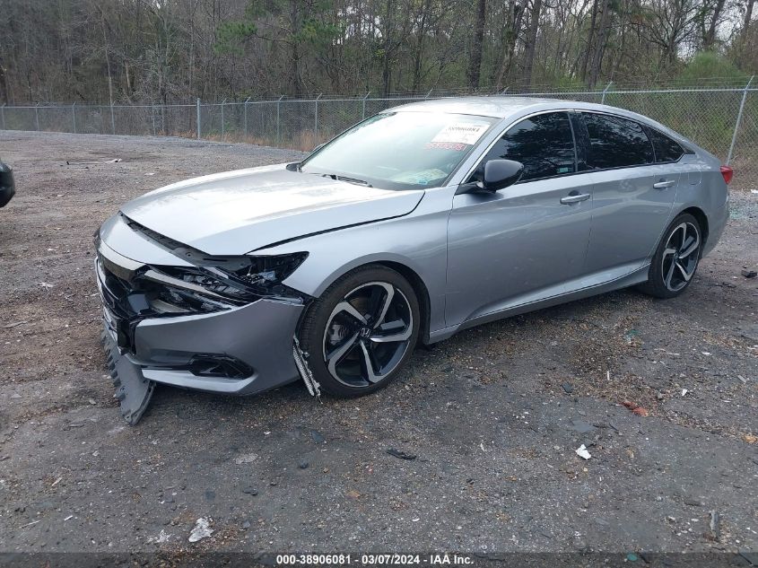 2021 Honda Accord Sport Special Edition VIN: 1HGCV1F43MA054361 Lot: 38906081