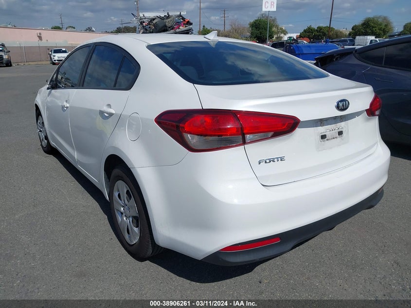 2017 KIA FORTE LX - 3KPFL4A79HE080003