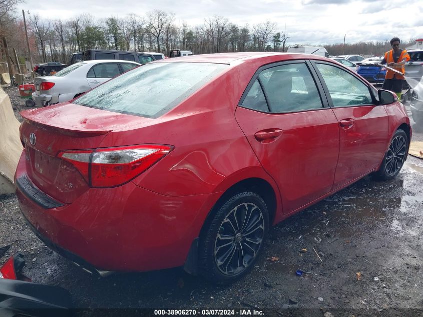 2016 Toyota Corolla S Plus VIN: 2T1BURHE7GC706559 Lot: 38906270