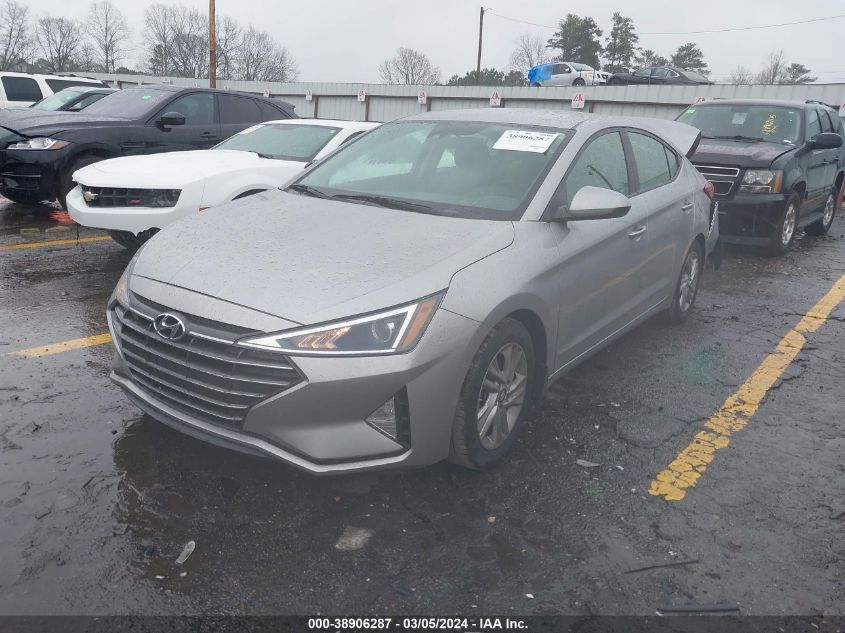 2020 Hyundai Elantra Sel VIN: 5NPD84LF4LH596545 Lot: 38906287