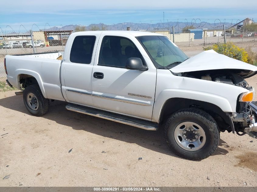 2004 GMC Sierra 2500Hd Sle VIN: 1GTHC29U64E283332 Lot: 38906291