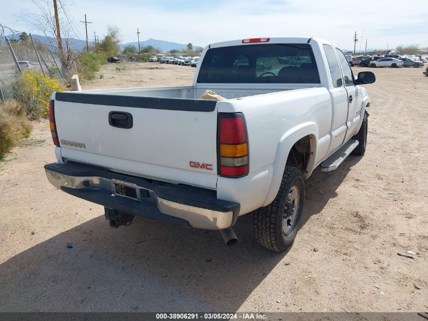 2004 GMC Sierra 2500Hd Sle VIN: 1GTHC29U64E283332 Lot: 38906291