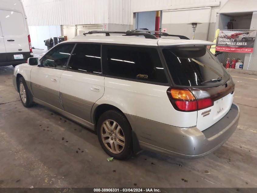 2002 Subaru Outback Limited VIN: 4S3BH686127600078 Lot: 38906331