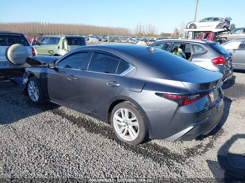 VIN JTHC81F23M5046515 2021 LEXUS IS 300