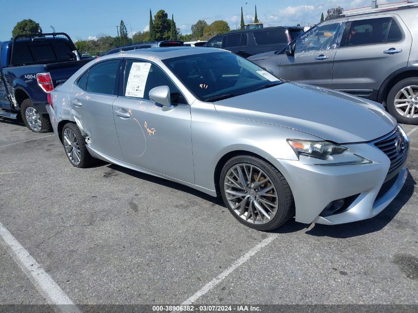 2014 Lexus Is 250 VIN: JTHBF1D22E5007596 Lot: 38906382