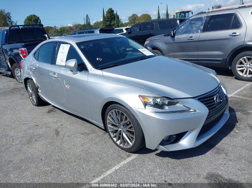 2014 Lexus Is 250 VIN: JTHBF1D22E5007596 Lot: 38906382