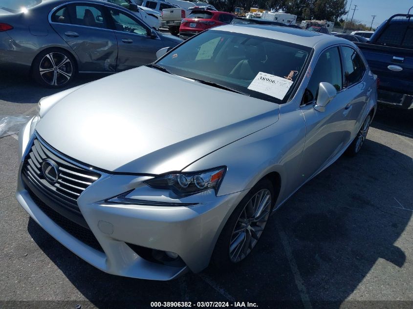 2014 Lexus Is 250 VIN: JTHBF1D22E5007596 Lot: 38906382