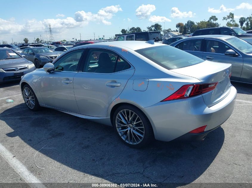 2014 Lexus Is 250 VIN: JTHBF1D22E5007596 Lot: 38906382