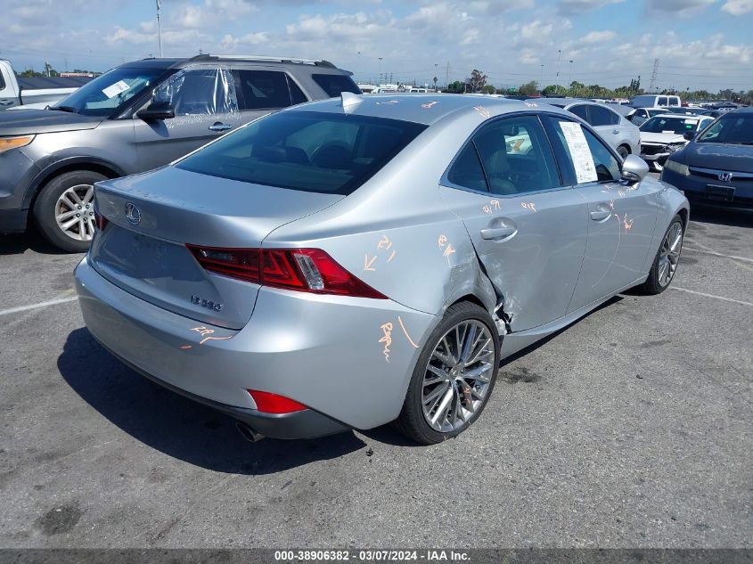 2014 Lexus Is 250 VIN: JTHBF1D22E5007596 Lot: 38906382