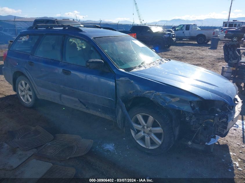 2007 Subaru Outback 2.5I VIN: 4S4BP61C977340163 Lot: 38906402