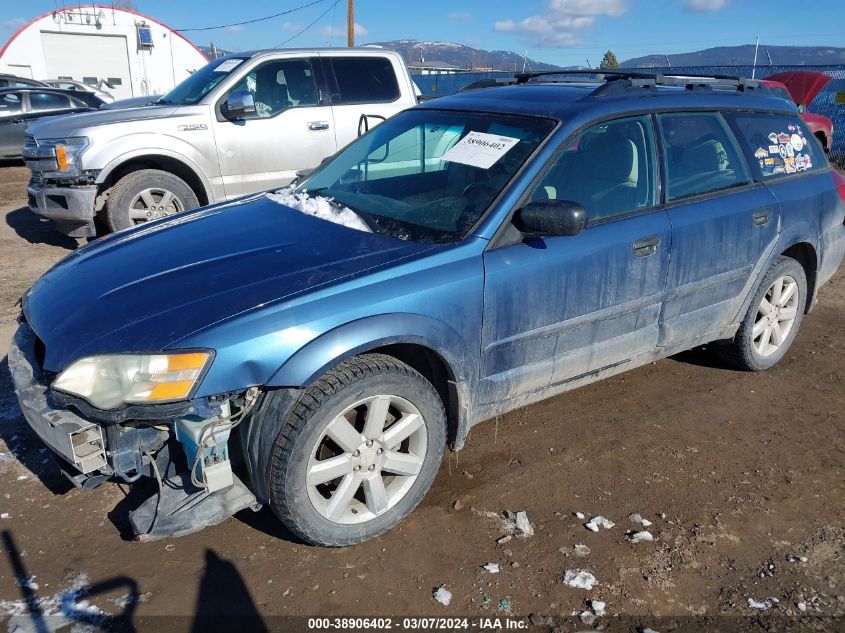 2007 Subaru Outback 2.5I VIN: 4S4BP61C977340163 Lot: 38906402