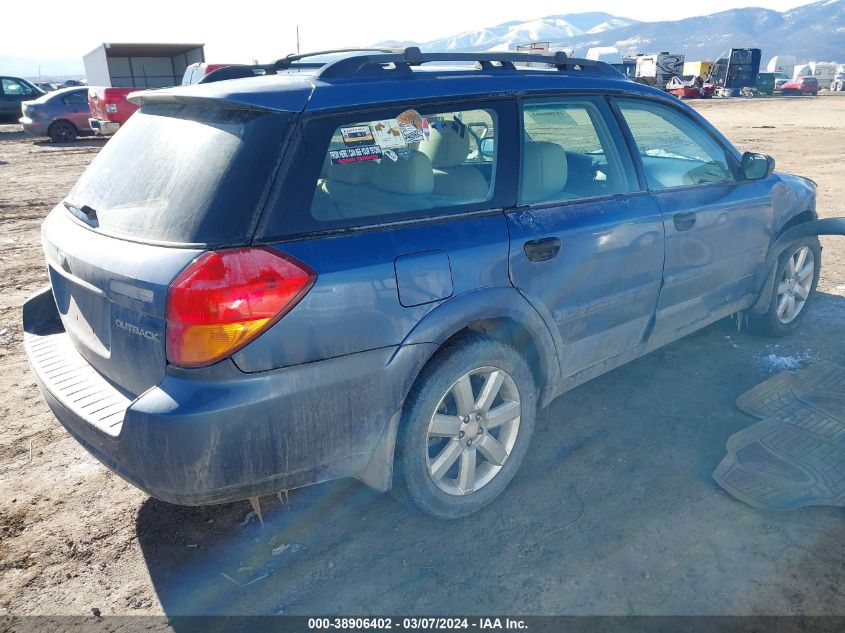 2007 Subaru Outback 2.5I VIN: 4S4BP61C977340163 Lot: 38906402