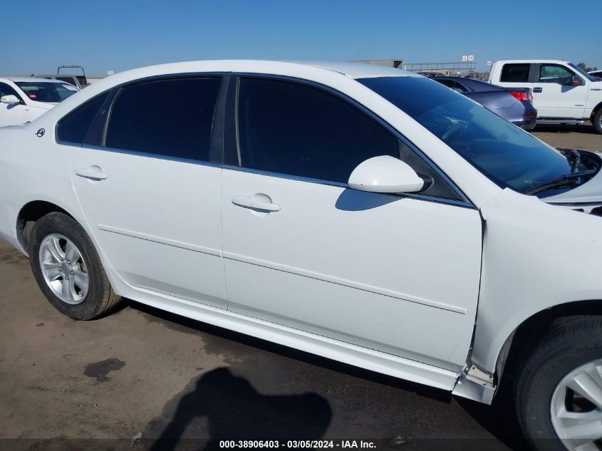 2G1WF5E3XD1242595 2013 Chevrolet Impala Ls