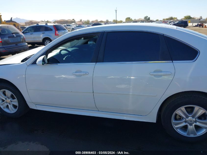 2013 Chevrolet Impala Ls VIN: 2G1WF5E3XD1242595 Lot: 40253036