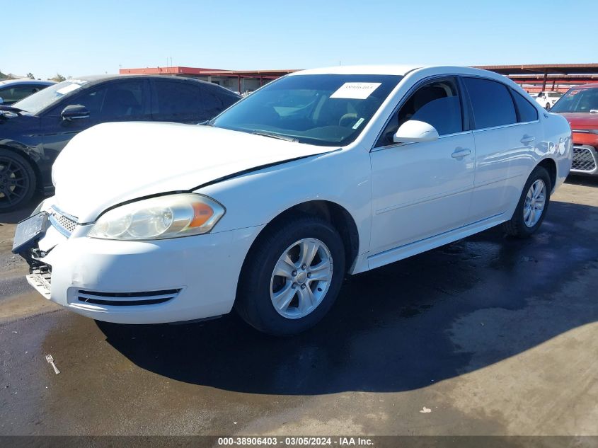 2013 Chevrolet Impala Ls VIN: 2G1WF5E3XD1242595 Lot: 40253036