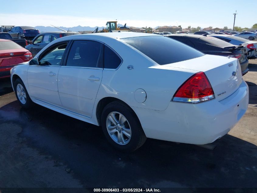 2013 Chevrolet Impala Ls VIN: 2G1WF5E3XD1242595 Lot: 40253036