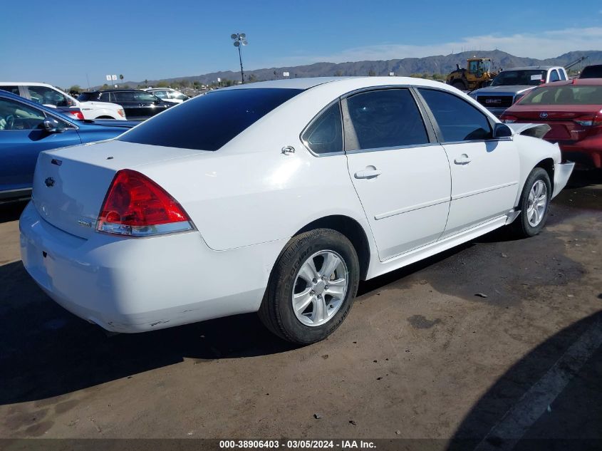 2G1WF5E3XD1242595 2013 Chevrolet Impala Ls