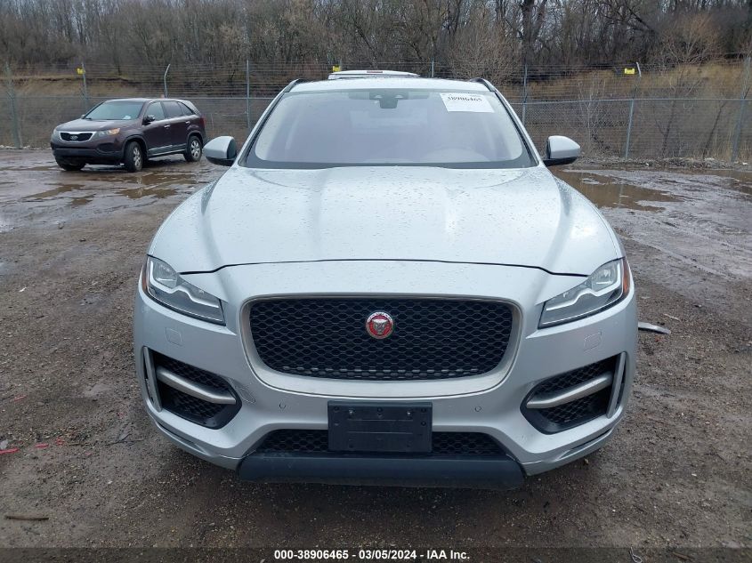 2017 Jaguar F-Pace 35T R-Sport VIN: SADCL2BV1HA494615 Lot: 38906465