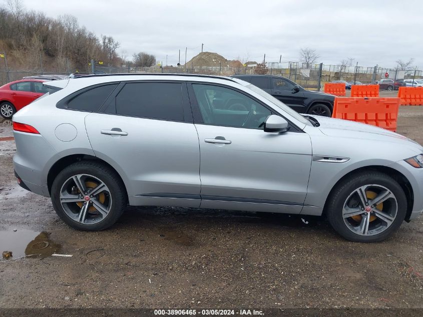 2017 Jaguar F-Pace 35T R-Sport VIN: SADCL2BV1HA494615 Lot: 38906465