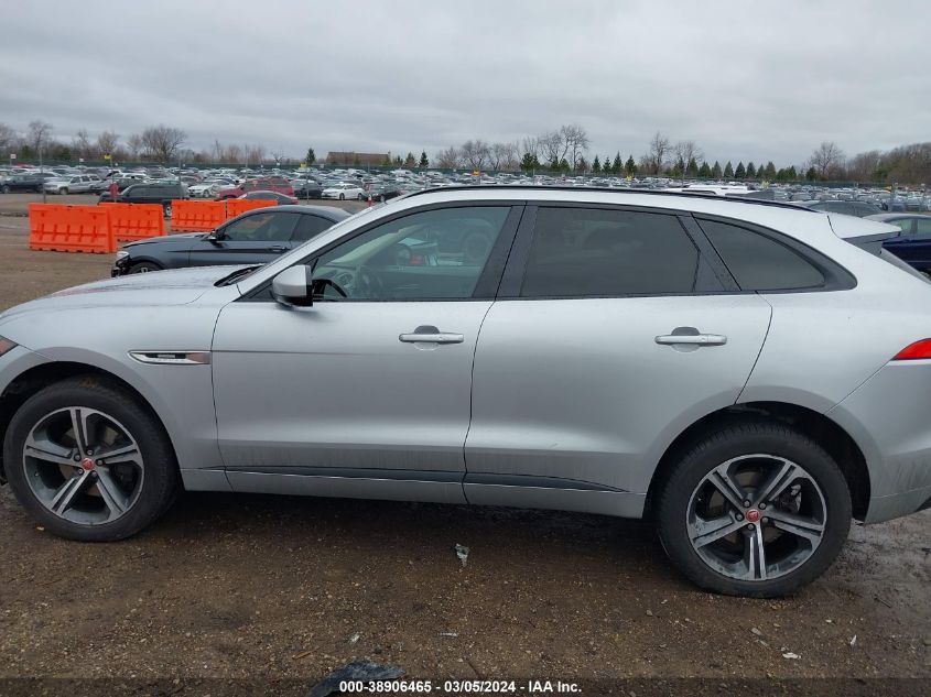 2017 Jaguar F-Pace 35T R-Sport VIN: SADCL2BV1HA494615 Lot: 38906465