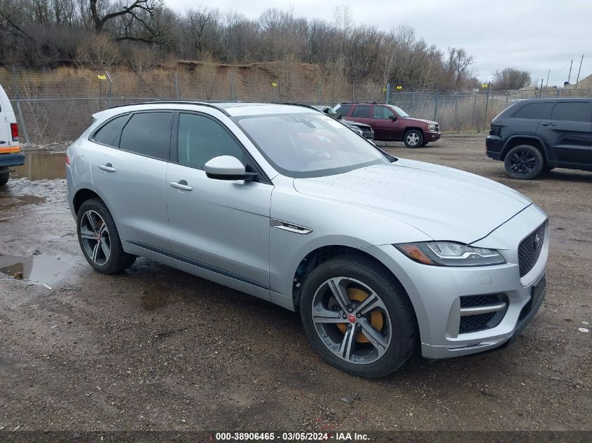 2017 Jaguar F-Pace 35T R-Sport VIN: SADCL2BV1HA494615 Lot: 38906465