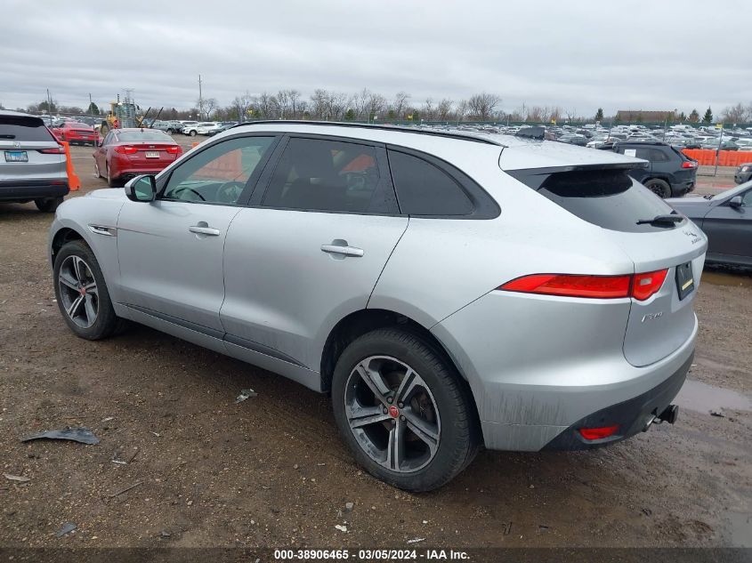 2017 Jaguar F-Pace 35T R-Sport VIN: SADCL2BV1HA494615 Lot: 38906465