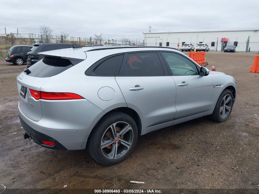 2017 Jaguar F-Pace 35T R-Sport VIN: SADCL2BV1HA494615 Lot: 38906465