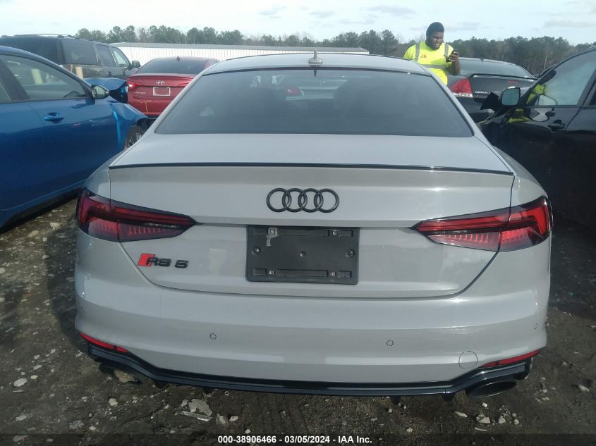 2018 Audi Rs 5 2.9T VIN: WUAPWAF51JA903942 Lot: 38906466