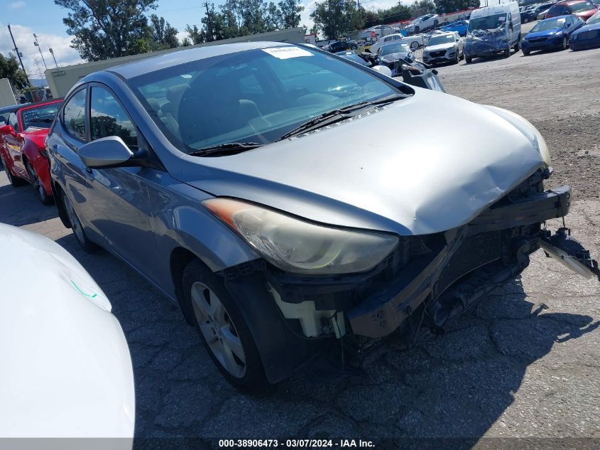 2013 Hyundai Elantra Gls VIN: KMHDH4AE7DU592941 Lot: 38906473