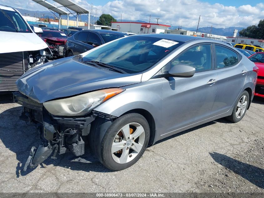 2013 Hyundai Elantra Gls VIN: KMHDH4AE7DU592941 Lot: 38906473