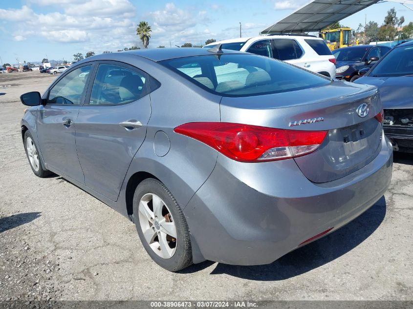 2013 Hyundai Elantra Gls VIN: KMHDH4AE7DU592941 Lot: 38906473