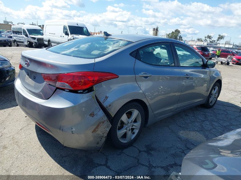 2013 Hyundai Elantra Gls VIN: KMHDH4AE7DU592941 Lot: 38906473