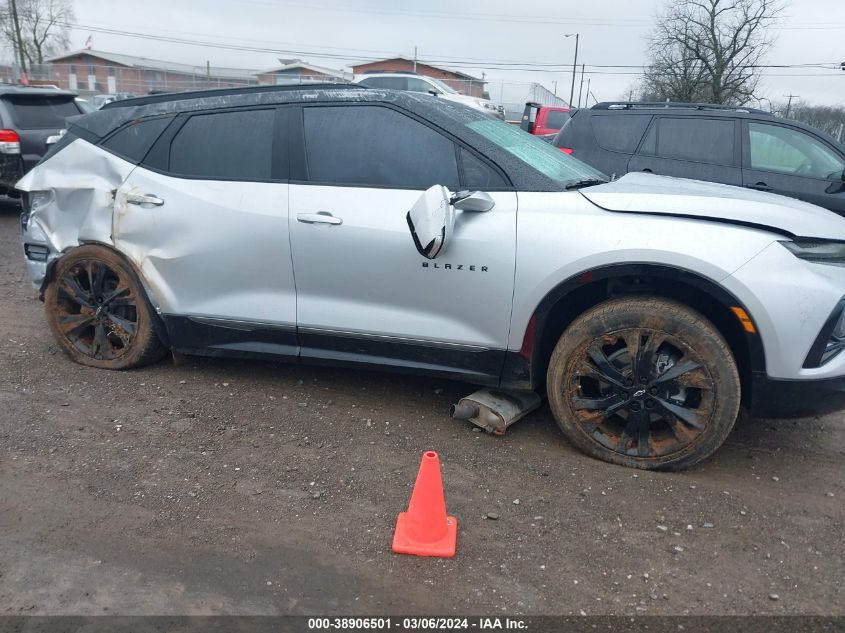 2022 Chevrolet Blazer Awd Rs VIN: 3GNKBKRS5NS168212 Lot: 38906501