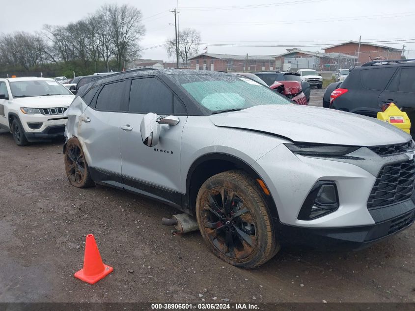 2022 Chevrolet Blazer Awd Rs VIN: 3GNKBKRS5NS168212 Lot: 38906501