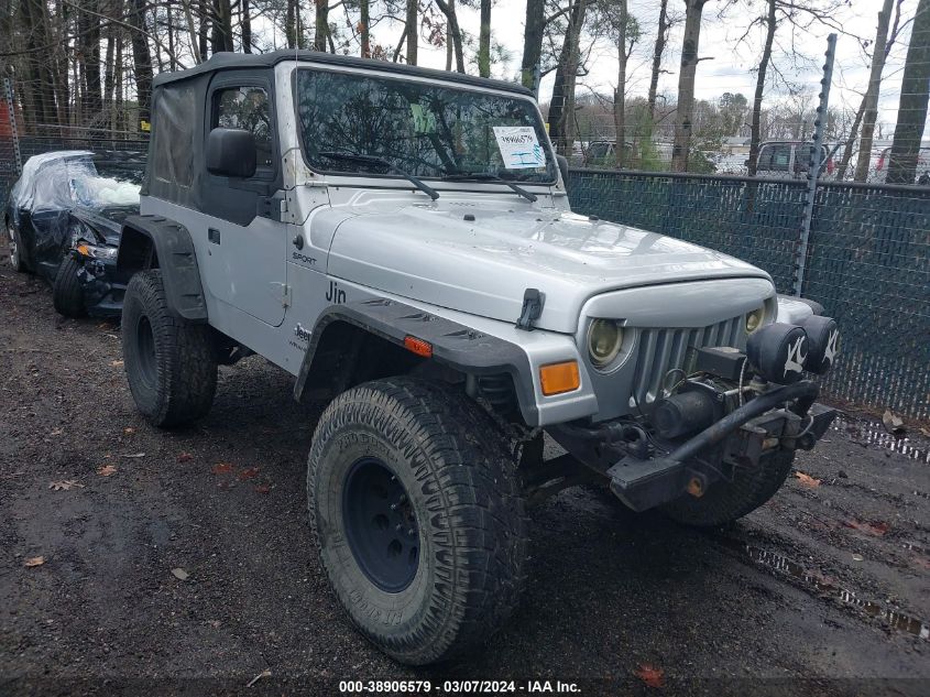 2003 Jeep Wrangler Sport VIN: 1J4FA49S13P351962 Lot: 38906579