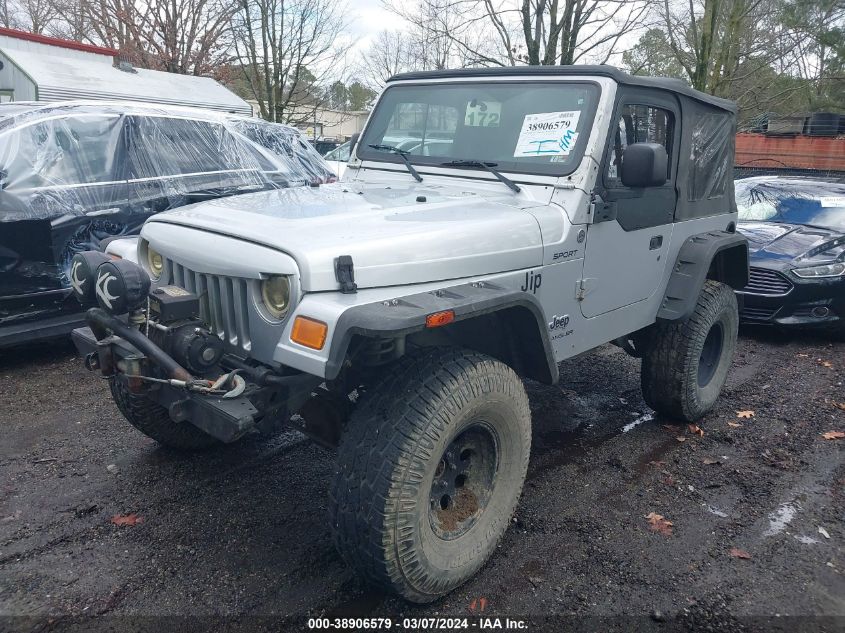 2003 Jeep Wrangler Sport VIN: 1J4FA49S13P351962 Lot: 38906579