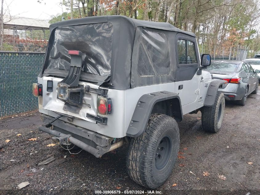 2003 Jeep Wrangler Sport VIN: 1J4FA49S13P351962 Lot: 38906579