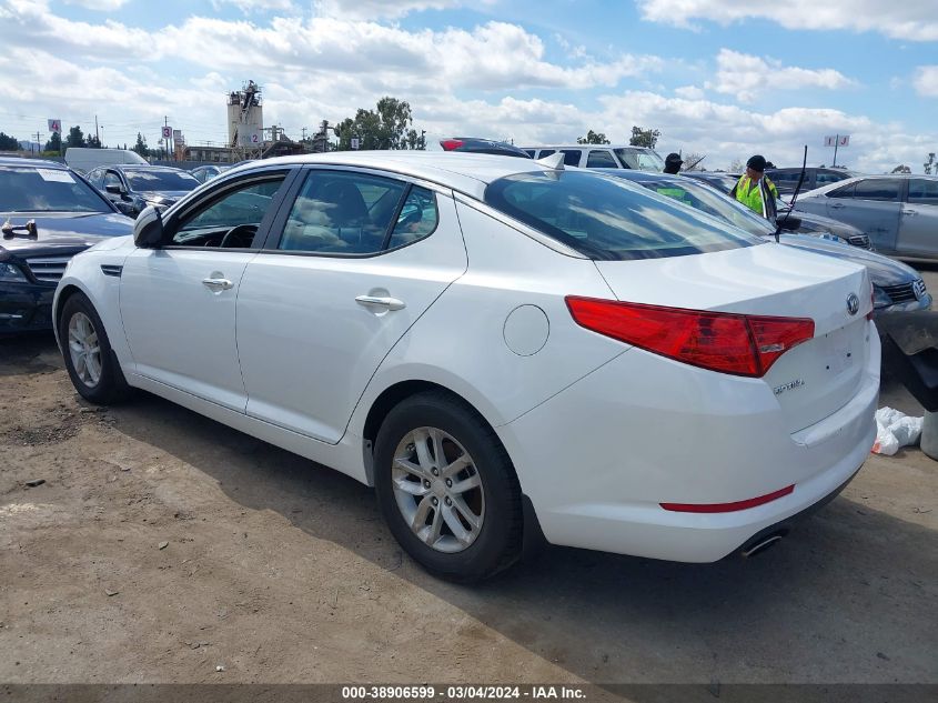 2013 Kia Optima Lx VIN: KNAGM4A70D5321886 Lot: 38906599