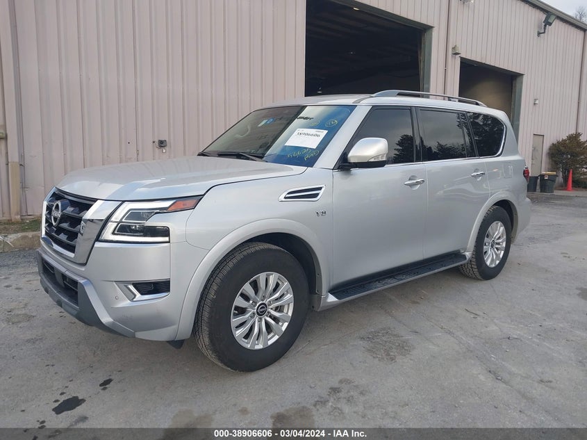 2021 NISSAN ARMADA SV 4WD - JN8AY2AD0M9661558