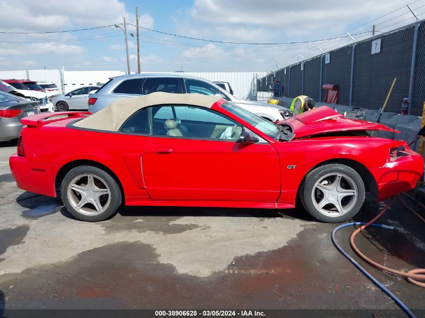 2003 Ford Mustang Gt VIN: 1FAFP45X13F323323 Lot: 38906628