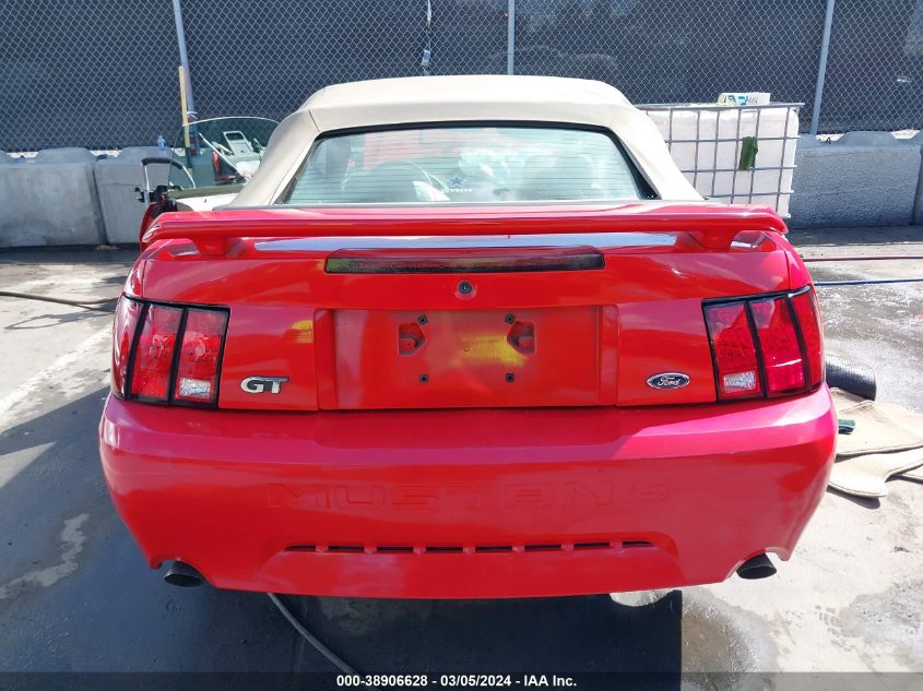 2003 Ford Mustang Gt VIN: 1FAFP45X13F323323 Lot: 38906628