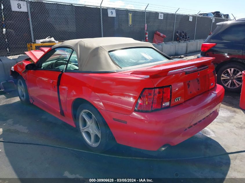 2003 Ford Mustang Gt VIN: 1FAFP45X13F323323 Lot: 38906628