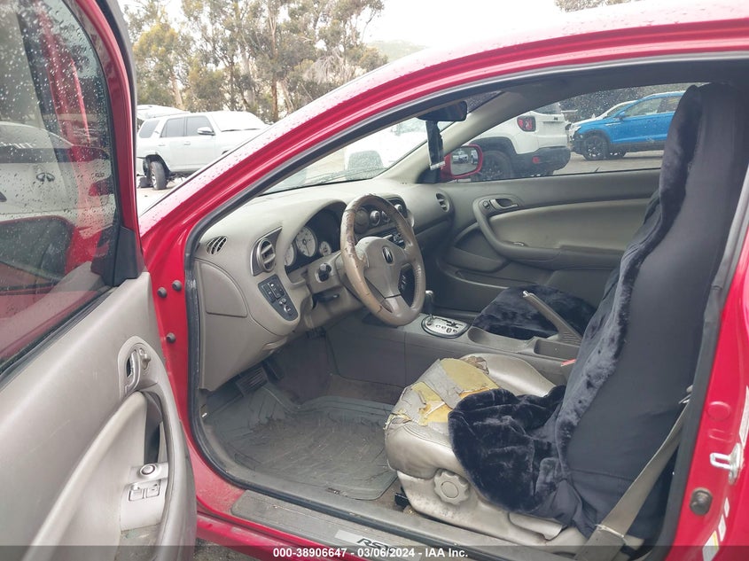 2005 Acura Rsx VIN: JH4DC54835S010022 Lot: 38906647